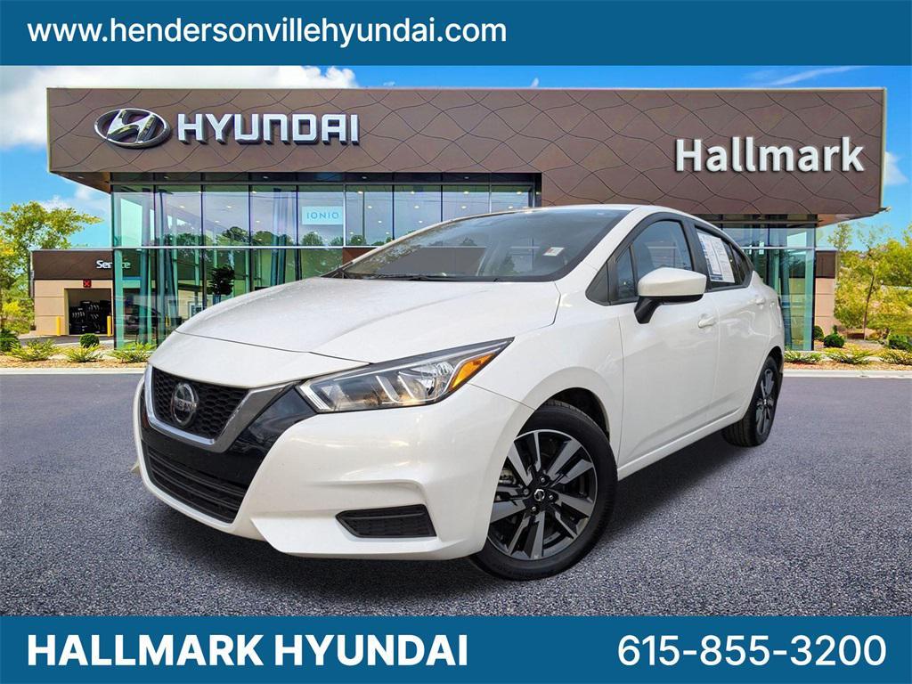 used 2022 Nissan Versa car, priced at $15,200