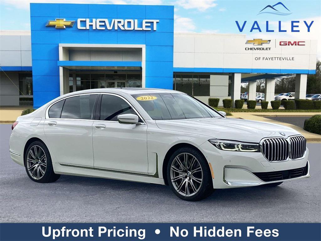 used 2022 BMW 750 car