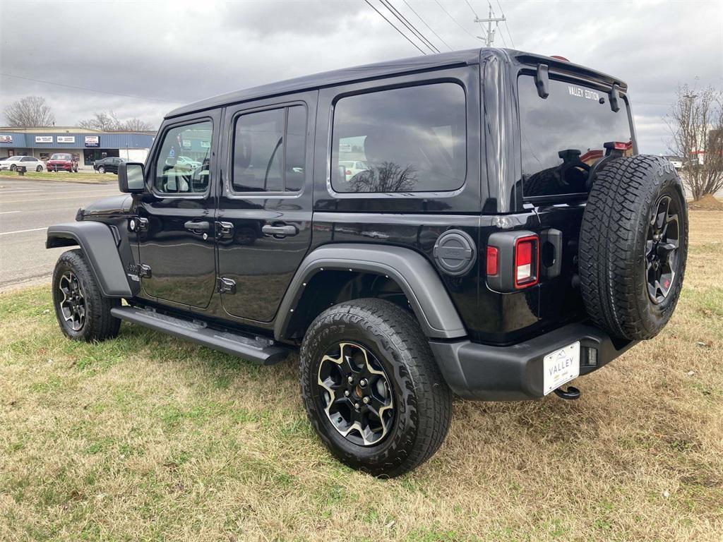 used 2021 Jeep Wrangler Unlimited car, priced at $24,832