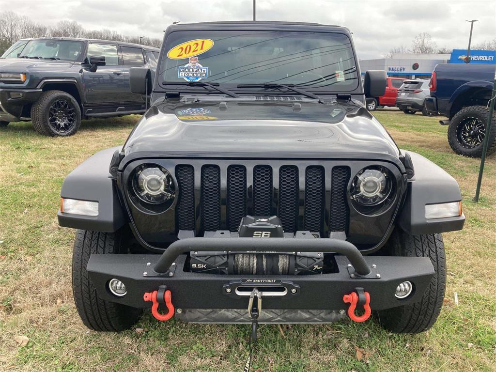 used 2021 Jeep Wrangler Unlimited car, priced at $24,832