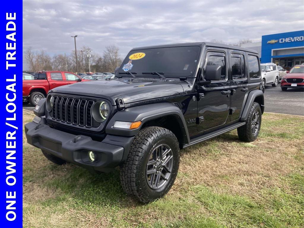 used 2024 Jeep Wrangler car, priced at $31,731