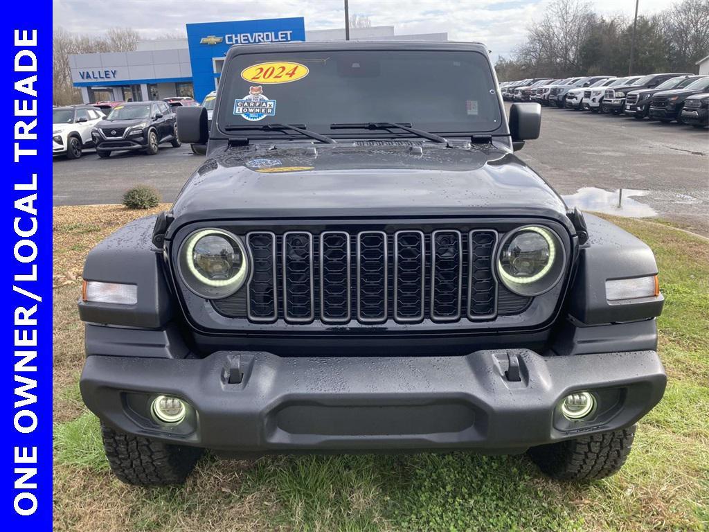 used 2024 Jeep Wrangler car, priced at $31,731