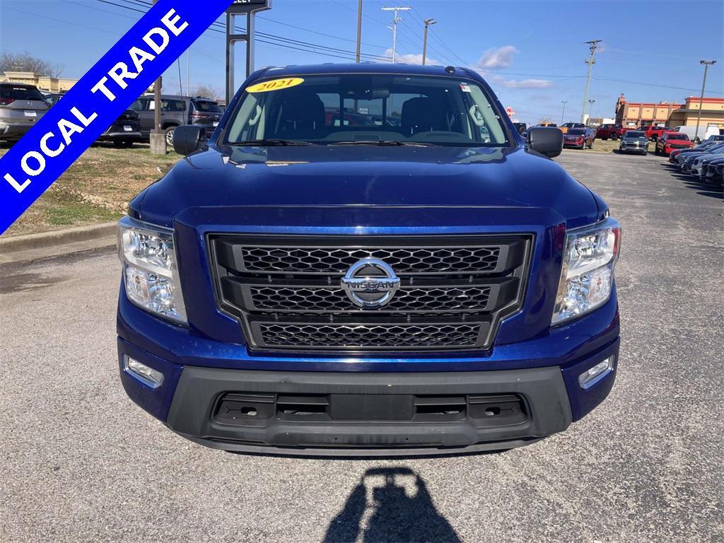 used 2021 Nissan Titan car, priced at $22,344