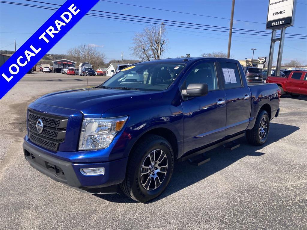 used 2021 Nissan Titan car, priced at $22,344