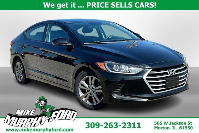 used 2018 Hyundai Elantra car, priced at $16,593