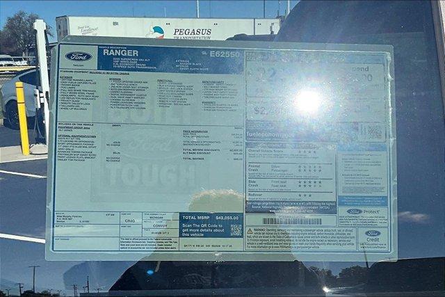 new 2025 Ford Ranger car, priced at $38,305