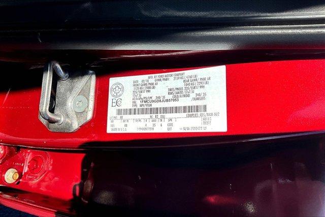 used 2018 Ford Escape car, priced at $12,995