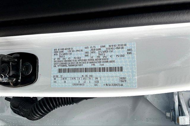 new 2025 Ford F-150 Lightning car, priced at $63,860