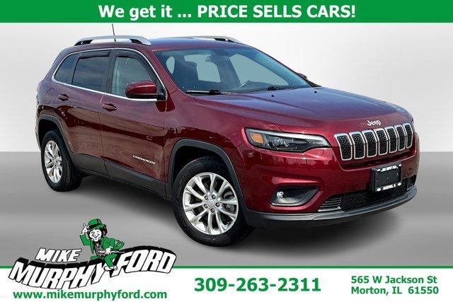 used 2019 Jeep Cherokee car, priced at $13,195
