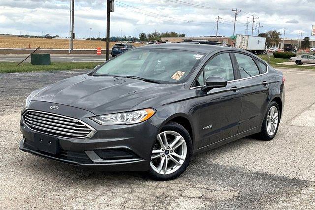 used 2018 Ford Fusion Hybrid car, priced at $14,694