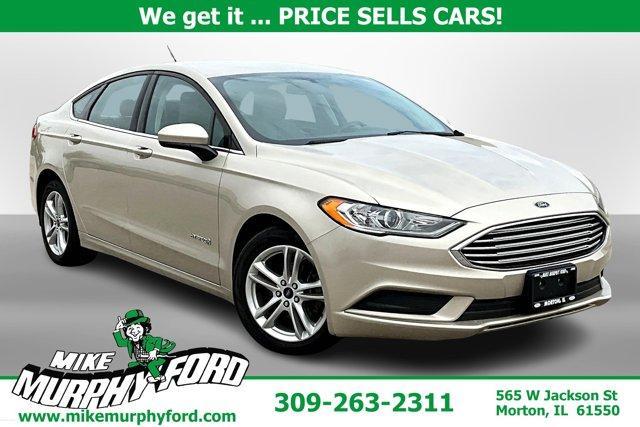 used 2018 Ford Fusion Hybrid car, priced at $15,692