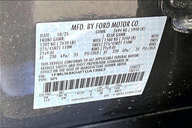 new 2026 Ford Explorer car, priced at $48,355