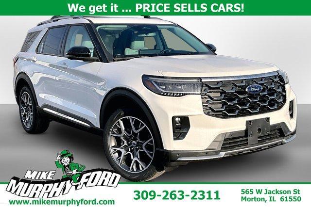new 2025 Ford Explorer car, priced at $54,555