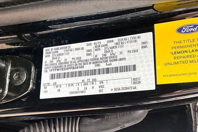 used 2023 Ford F-150 car, priced at $39,991