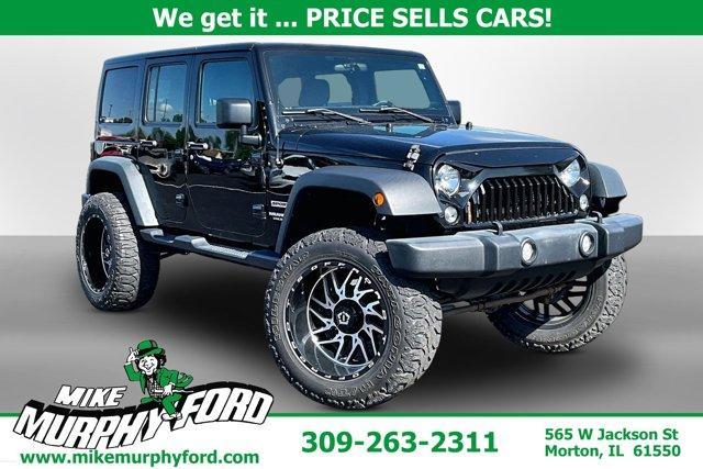 used 2016 Jeep Wrangler Unlimited car, priced at $18,195