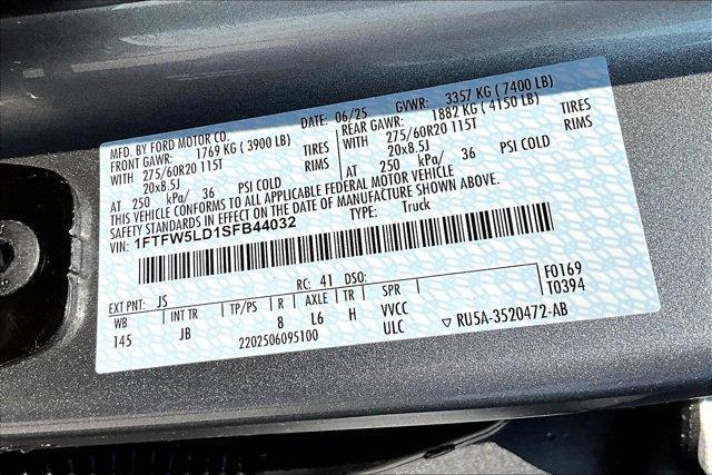 new 2025 Ford F-150 car, priced at $65,620