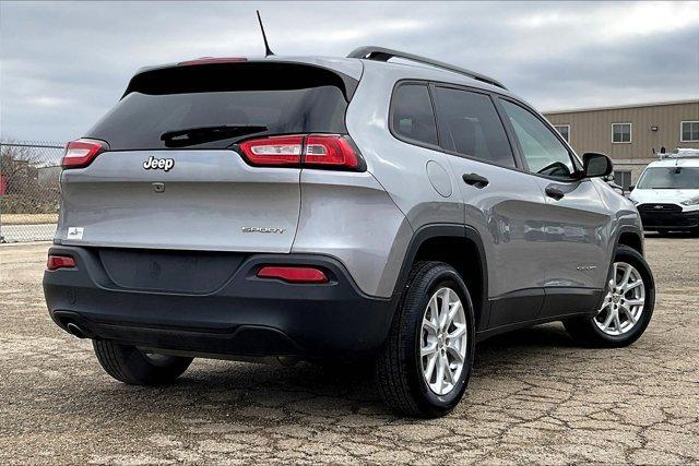 used 2017 Jeep Cherokee car, priced at $16,095