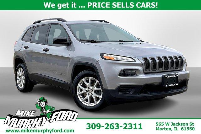 used 2017 Jeep Cherokee car, priced at $16,095