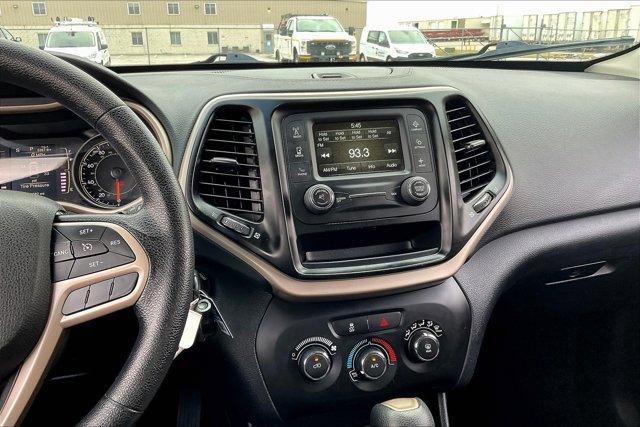 used 2017 Jeep Cherokee car, priced at $16,095