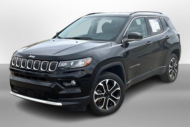 used 2022 Jeep Compass car, priced at $25,100
