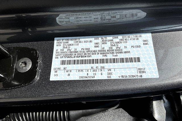 new 2025 Ford F-150 car, priced at $68,530