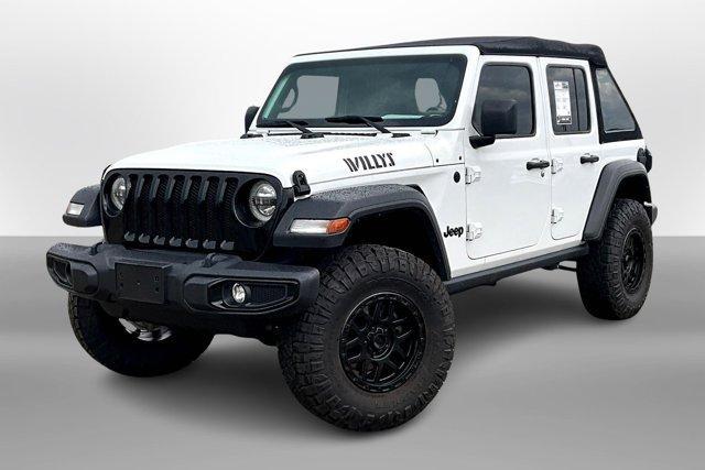 used 2021 Jeep Wrangler Unlimited car, priced at $23,995