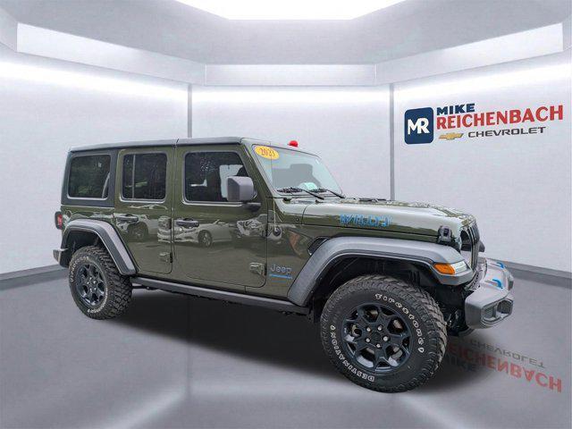 used 2023 Jeep Wrangler 4xe car, priced at $29,349