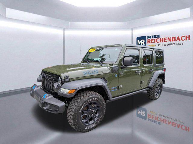 used 2023 Jeep Wrangler 4xe car, priced at $29,349