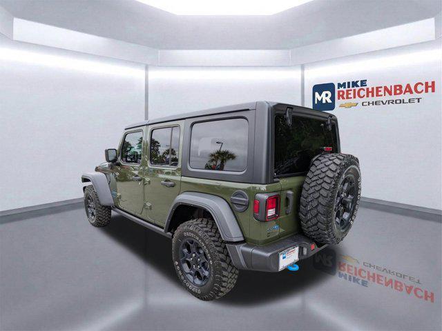 used 2023 Jeep Wrangler 4xe car, priced at $29,349
