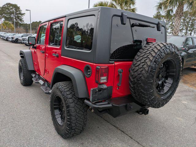 used 2017 Jeep Wrangler Unlimited car, priced at $18,999