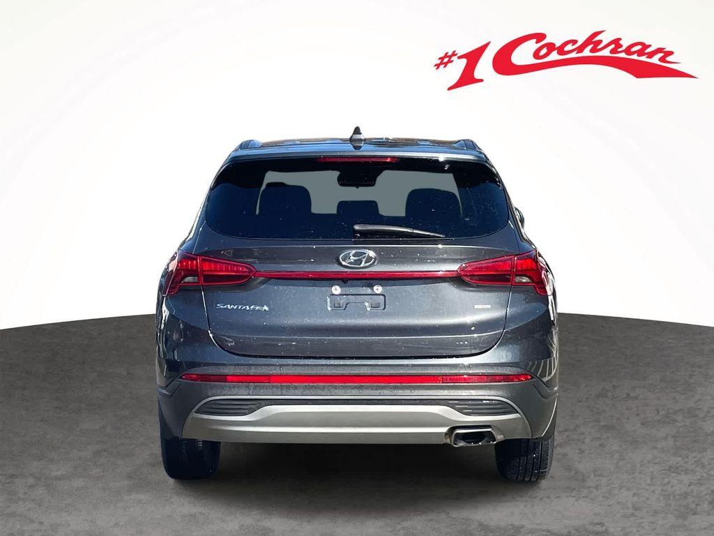 used 2021 Hyundai Santa Fe car, priced at $18,498