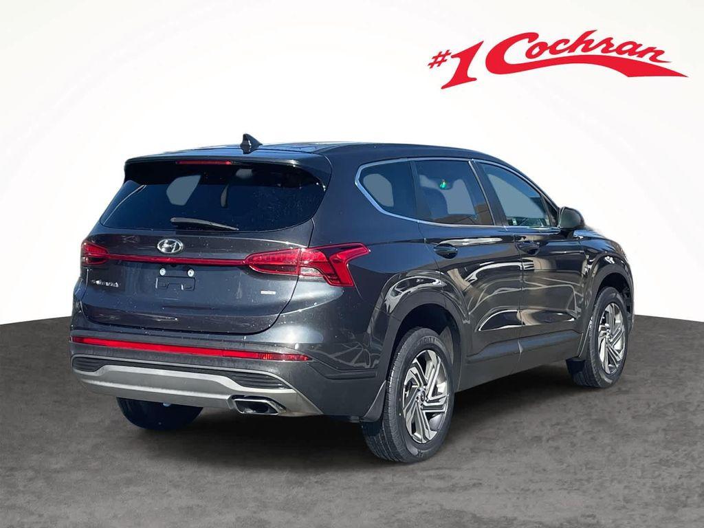 used 2021 Hyundai Santa Fe car, priced at $18,498