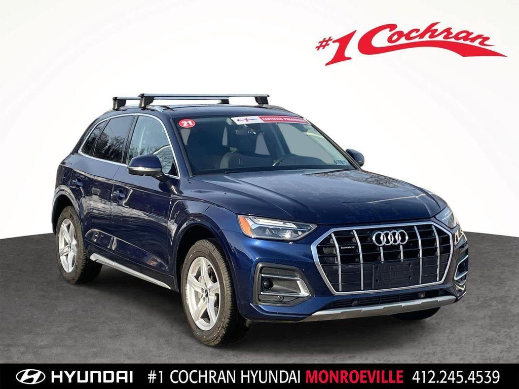 used 2021 Audi Q5 car, priced at $18,498