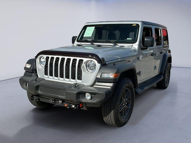 used 2024 Jeep Wrangler car, priced at $37,848