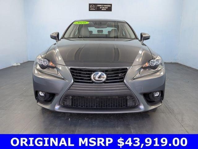 used 2016 Lexus IS 200t car, priced at $12,498