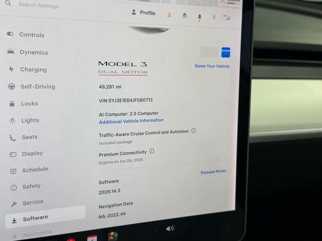 used 2018 Tesla Model 3 car, priced at $29,842