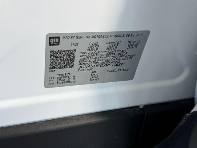 used 2024 Chevrolet Equinox car, priced at $23,842