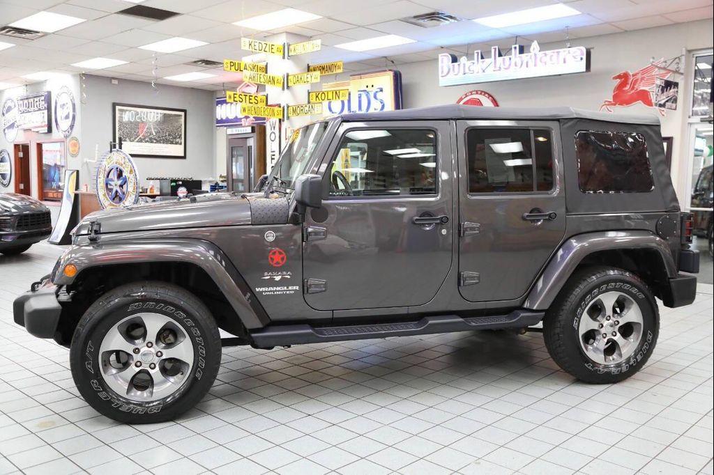 used 2017 Jeep Wrangler Unlimited car, priced at $21,896
