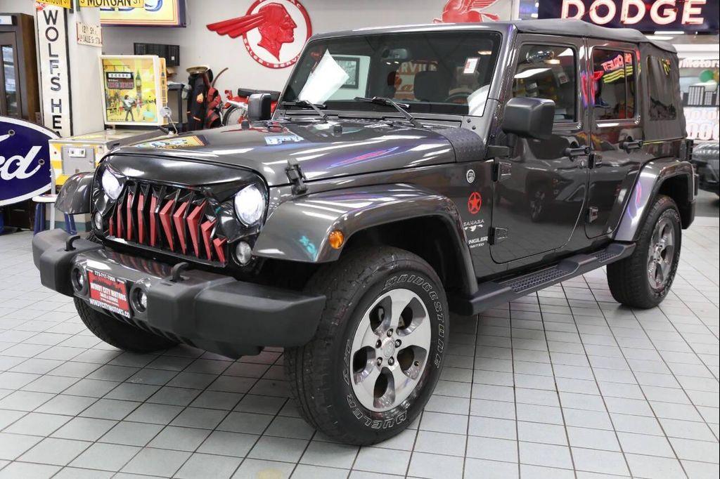 used 2017 Jeep Wrangler Unlimited car, priced at $21,896