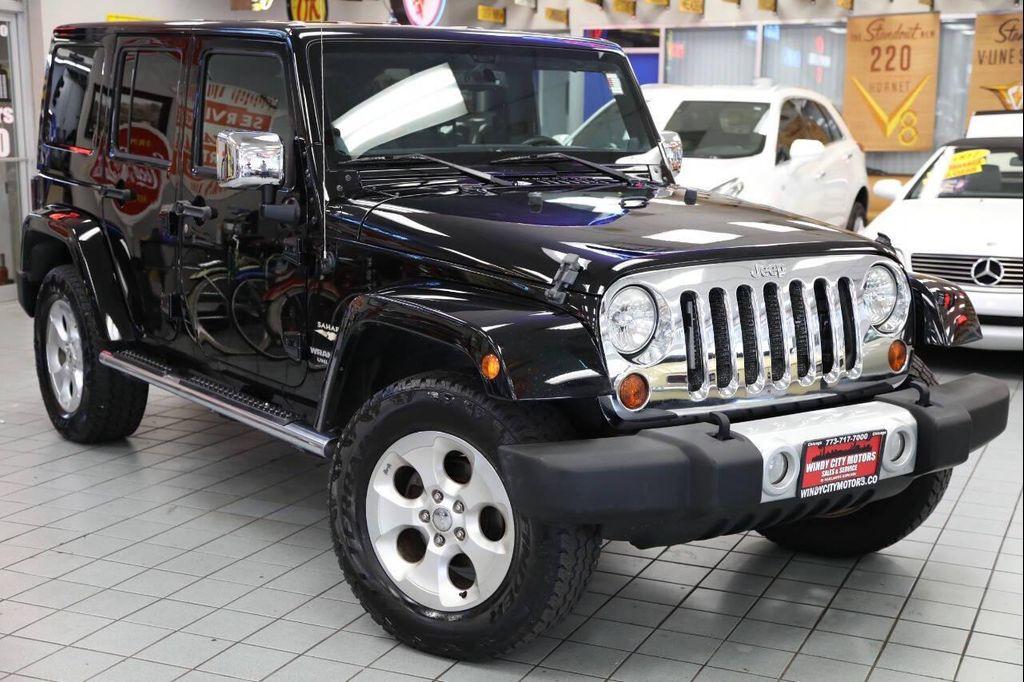 used 2013 Jeep Wrangler Unlimited car, priced at $17,896