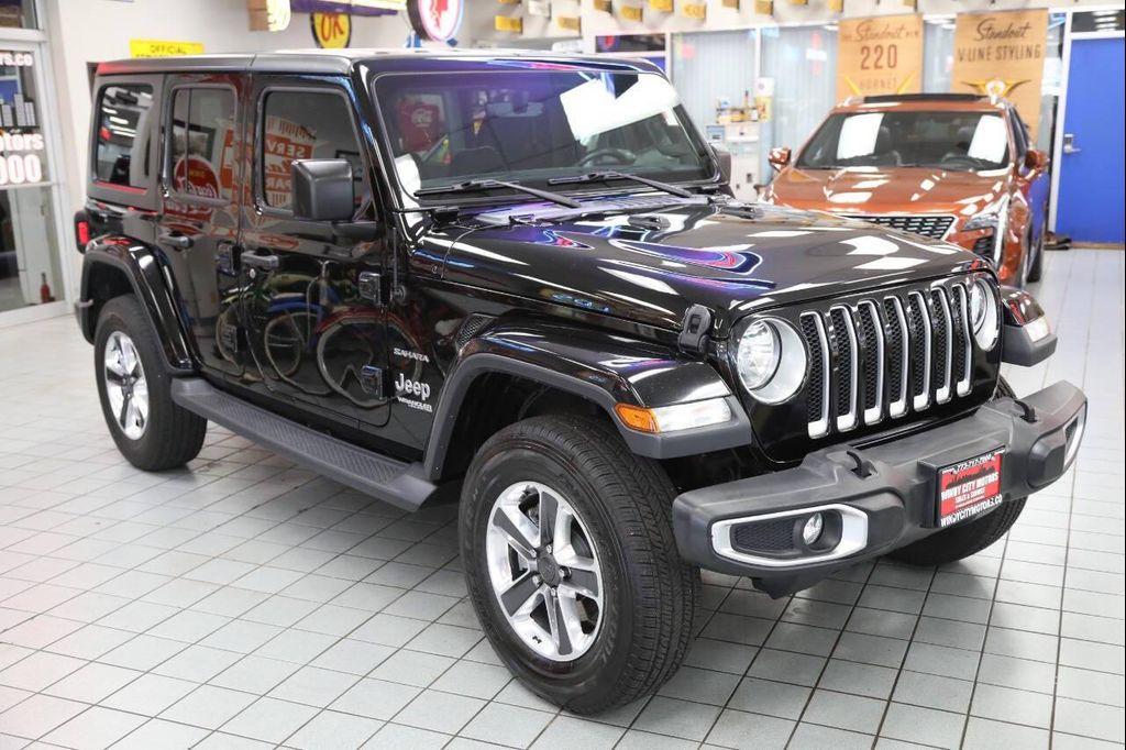 used 2018 Jeep Wrangler Unlimited car, priced at $24,896