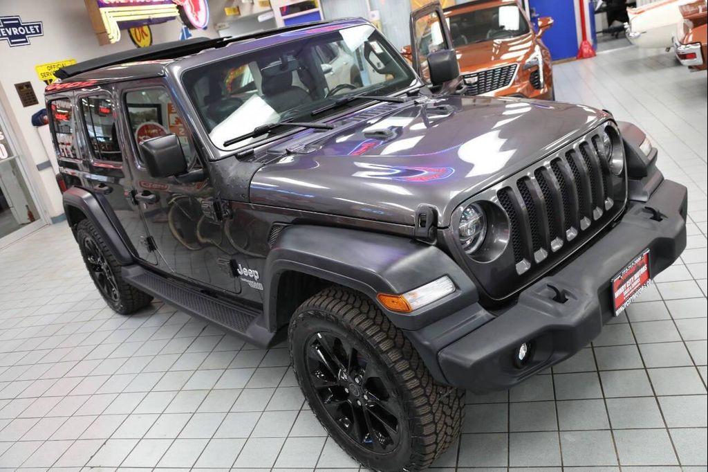 used 2020 Jeep Wrangler Unlimited car, priced at $25,896
