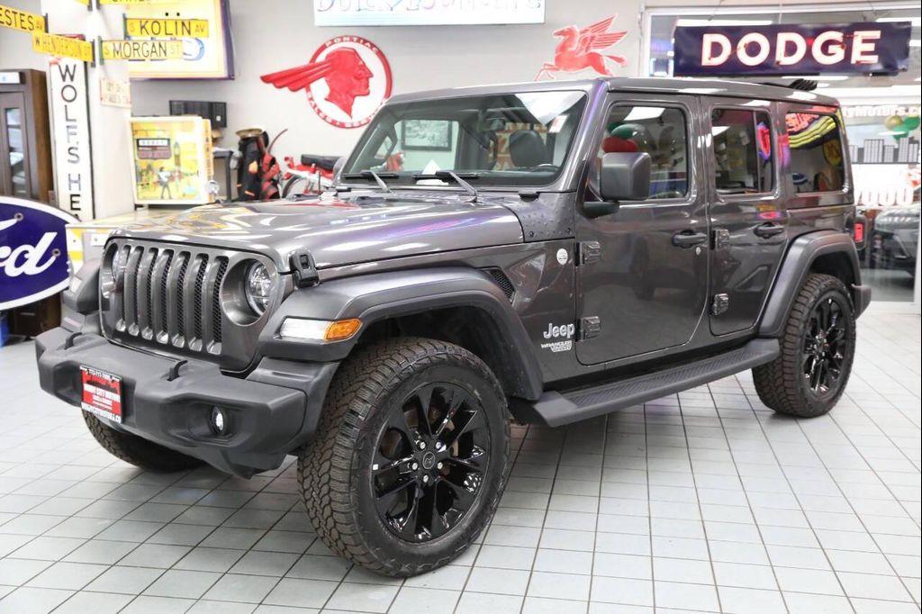 used 2020 Jeep Wrangler Unlimited car, priced at $25,896