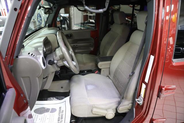 used 2009 Jeep Wrangler Unlimited car, priced at $10,896