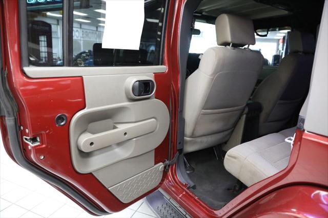 used 2009 Jeep Wrangler Unlimited car, priced at $10,896