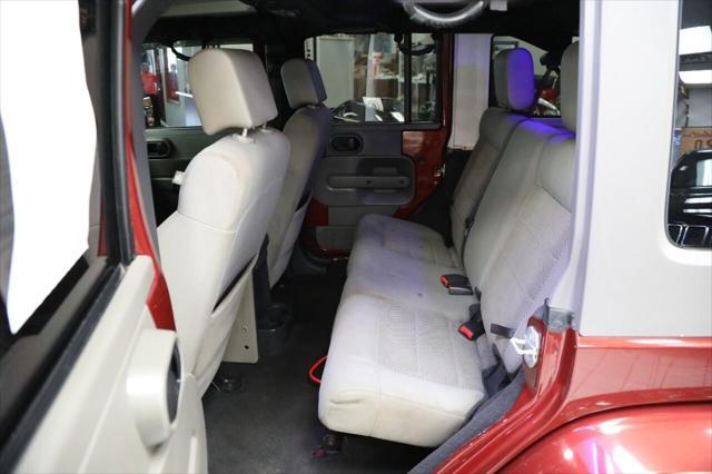 used 2009 Jeep Wrangler Unlimited car, priced at $10,896