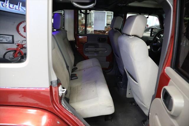 used 2009 Jeep Wrangler Unlimited car, priced at $10,896