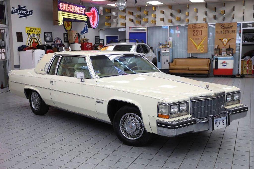 used 1983 Cadillac DeVille car, priced at $16,896