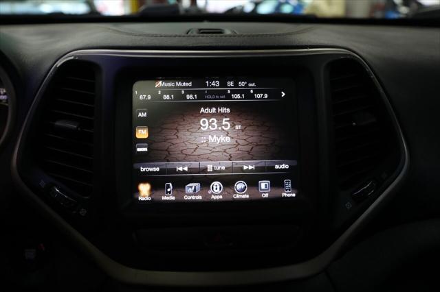 used 2017 Jeep Cherokee car, priced at $11,896