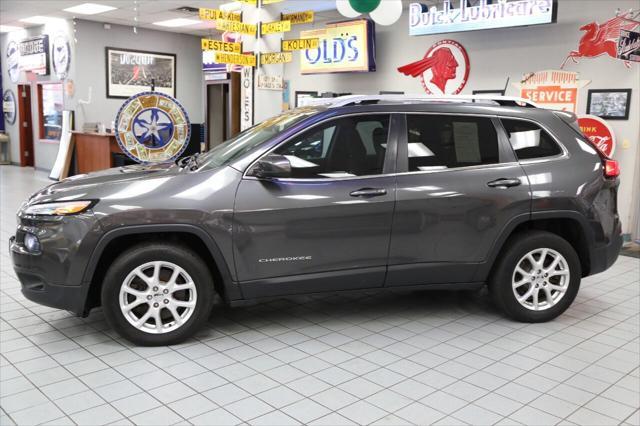 used 2017 Jeep Cherokee car, priced at $11,896